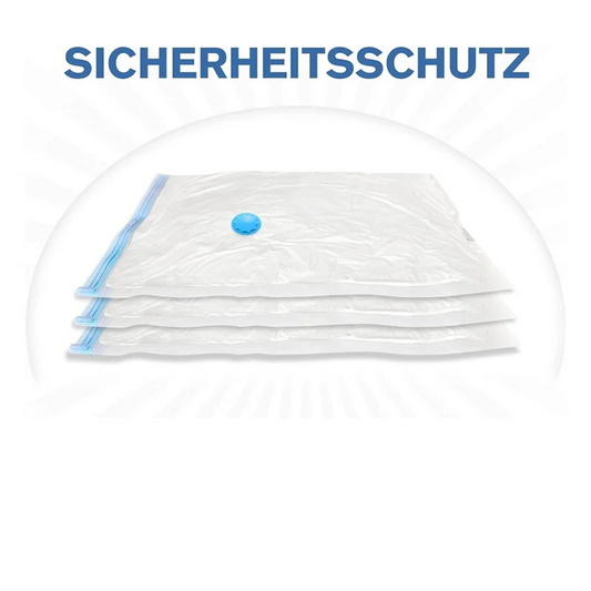 ABWP-Vacuum Bags For Clothes - Pack Of 10 40 X 30 Cm Reusable Storage Bags Vacuum Bags With Seal And Space Saving Travel Bags