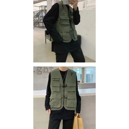 Trendy functional versatile vest for spring and summer