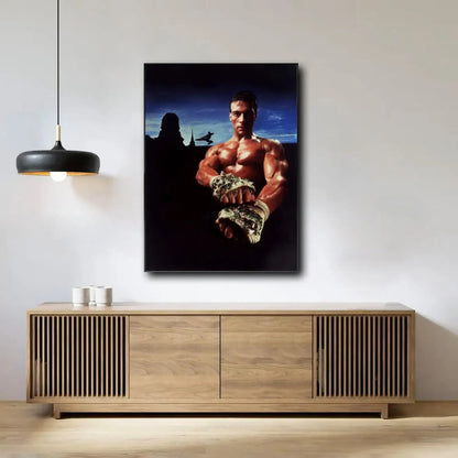 Van Damme Poster Canvas Painting Wall Art for Picture Coffee House Bar Living Room Bedroom Restaurant Home Wall Decor