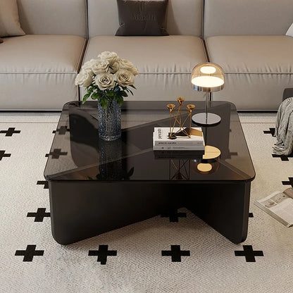 Aesthetic Coffee Table Elegant Design Glam Modern Side Table Space Premium Saving Vintage Sedentary Table Home Furniture