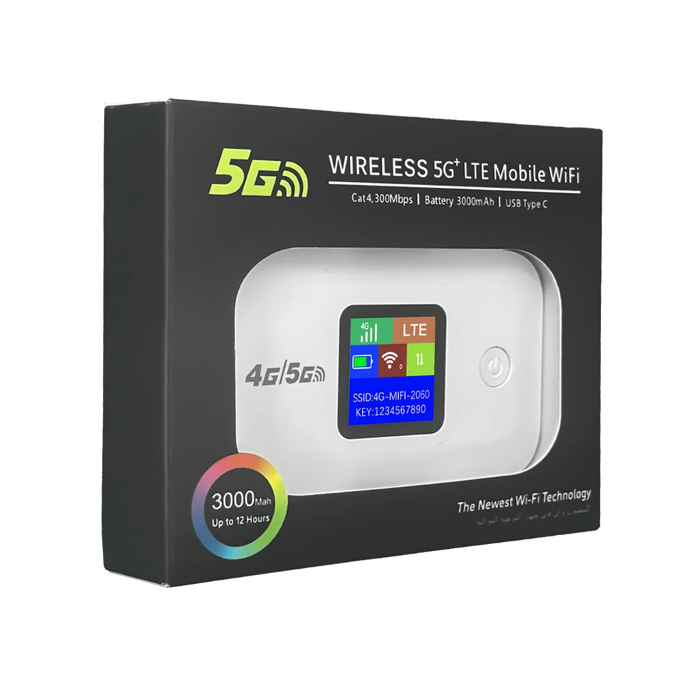 A8 Portable 4G Router with SIM Card Modem WIFI Hotspot 3000mAh Portable Wireless Router 150Mbps Wifi Repeater for Outdoor Travel