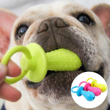 Durable Non Toxic Rubber Small Dog Toys Cute Appearance Biteproof Puppy Teething Chew Toys Interactive Training Play Pet Supplie
