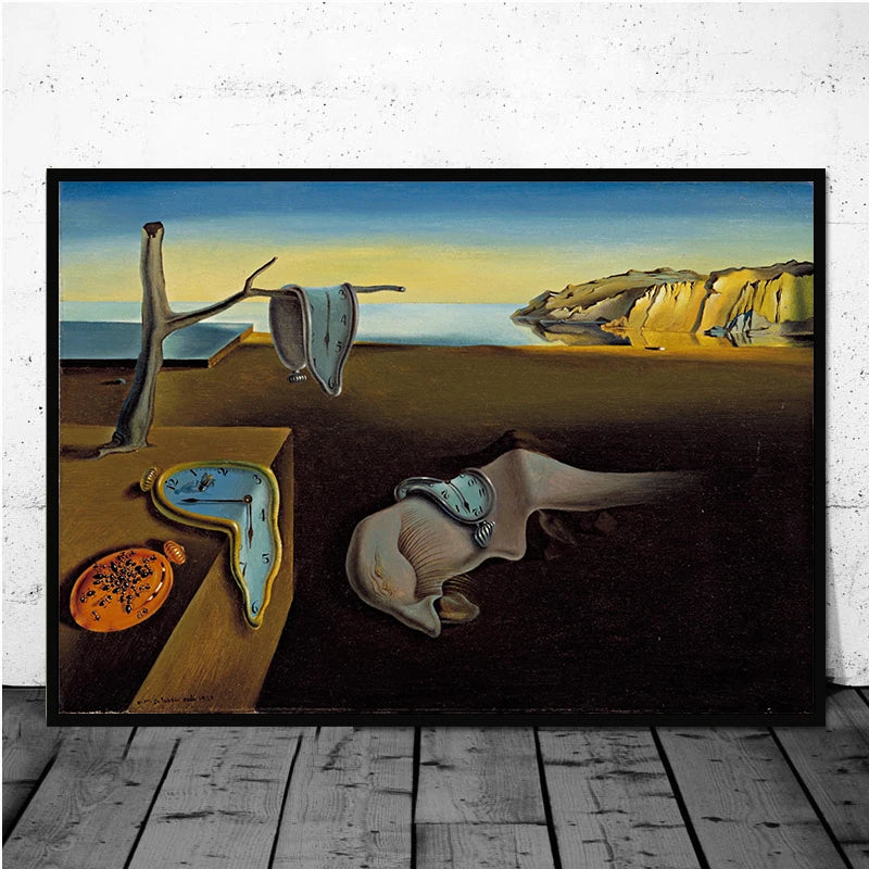 Surrealism Canvas Paintings By Salvador Dali Famous Wall Art Posters and Prints Wall Pictures for Living Room Home Decor