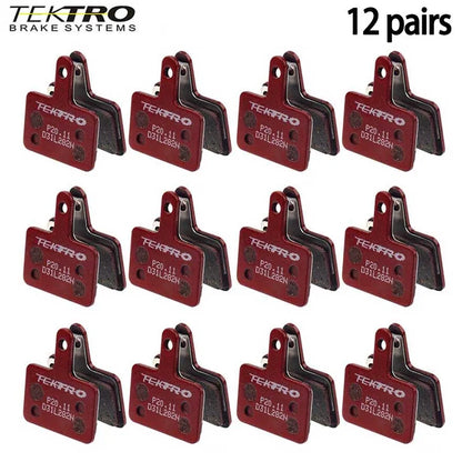 TEKTRO P20.11 Semi-Metallic Brake Pads for Mountain Bike Disc Brake Systems - High Friction, Durable & Quiet Performance