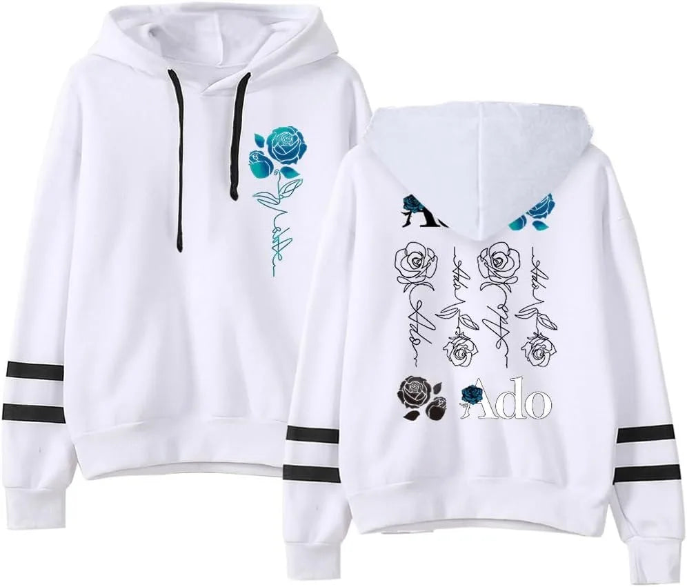 Ado Hibana World Tour  merch hoodies Printed cosplay game hoodies sweatshirts unisex sweatshirt long Sleeve pullovers