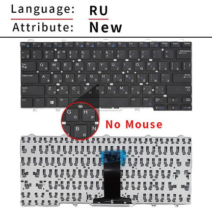 New Genuine Laptop Keyboard Compatible for DELL Latitude 3340 3350 5480 5490 E3340 E7450 E5450 E7470 E5470