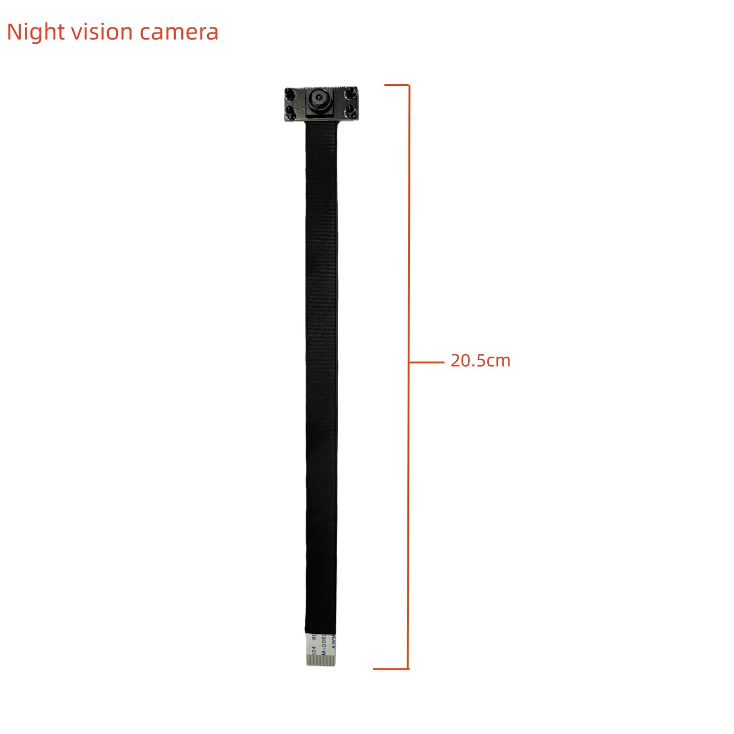 Miniature camera accessories, including standard camera, night vision camera, and wide-angle lenses camera.