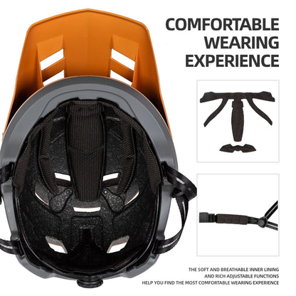 BATFOX bicycle helmet mtb casco fox mountain cycling helmet men Ultralight integral road bike bat fox helmets casco bicicleta