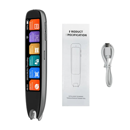 S65pro Dictionary Translation Pen Scan Reader Device Text Scanning Reading Translator WiFi/BT Connection Online Photo Translate