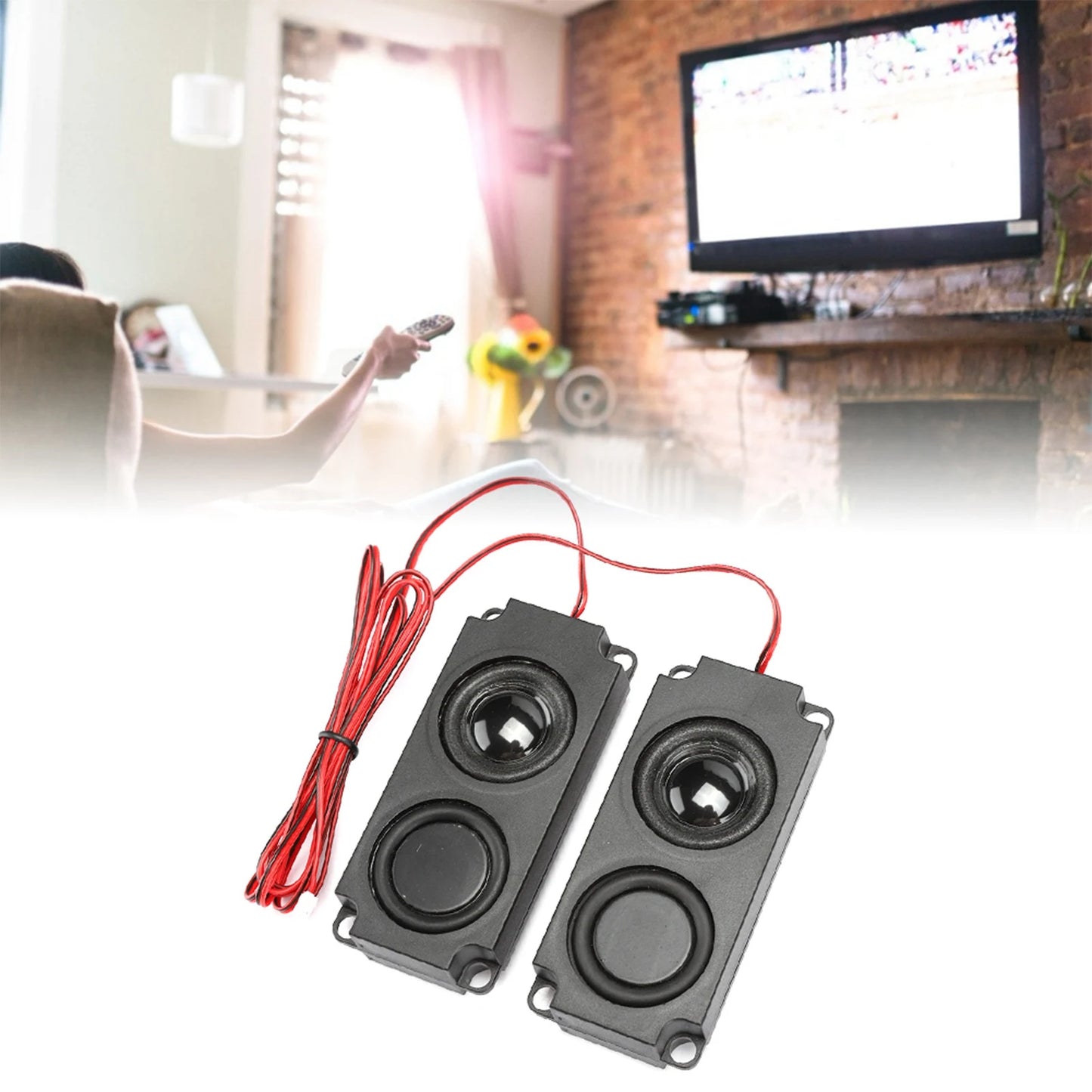 8Ω 5W Portable Heavy Bass Audio Cavity 40mm Magnetic Dual Speaker for TV Monitor Cavity Speaker Magnetic Speaker Dual Speaker