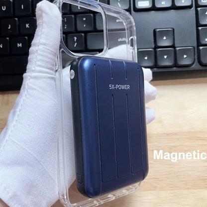 Magnetic Hard Phone Case For Diy XR turned to 15Pro Transparent Cover for XR Changed to 14pro 13Pro Protect Cases