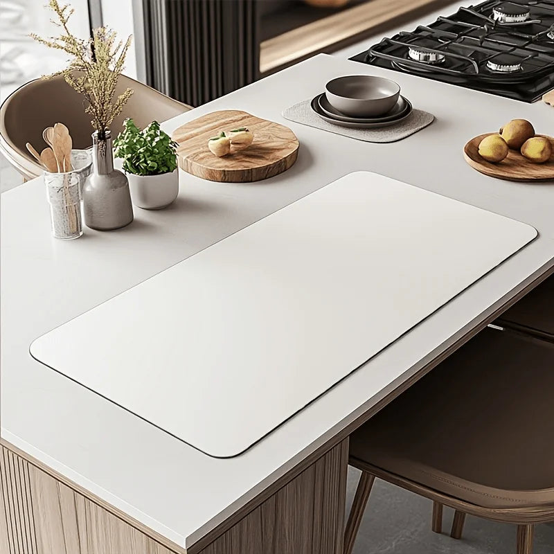 1pc Large Faux Leather Mouse Pad, Non-Slip Waterproof Desk Pad for Office, Desk, Mouse Pads for DeskEasy To Clean, Mouse Pads