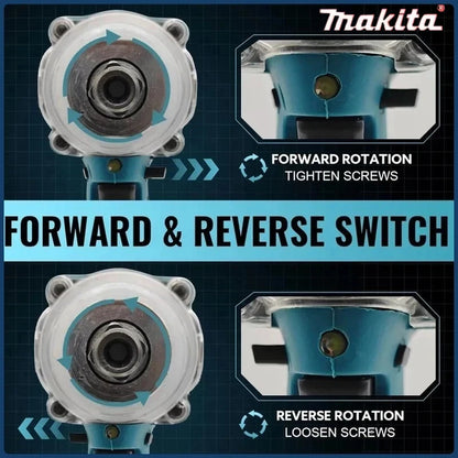 Makita  DTW600  High Torque  Rechargeable  Tool Brushless Electric Wrench Impact Wrench Cordless Auto Repair Power Tools