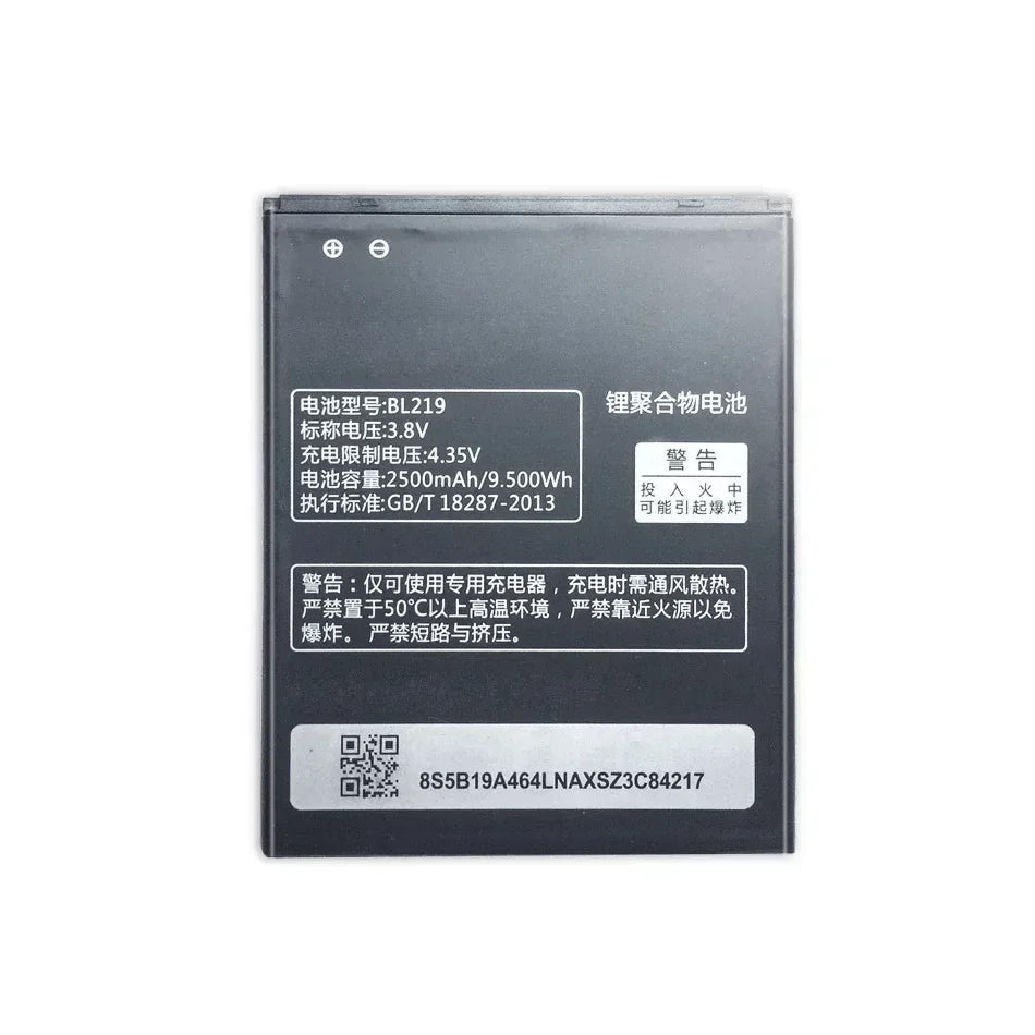 Smart Phone Battery BL219 2500mAh Battery Use for Lenovo A880 S856 A889 A890e S810t A916 High Quality Batteries Warranty