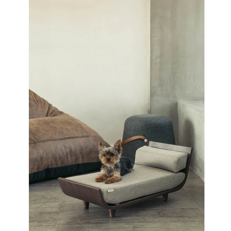 Solid Wood Pet Bed For Cats And Dogs Sofa Bed Dog Mat