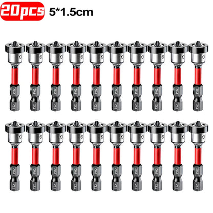 Magnetic Positioning Screwdriver Bits S2 Drywall Screw for Plasterboard Gypsum Board Locating Bit Batch Head Drilling Tools