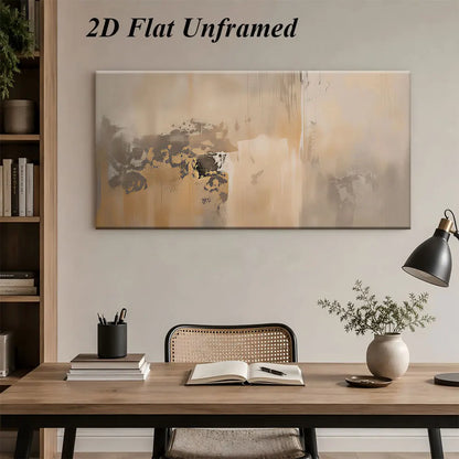 1 modern abstract art frameless decorative painting, minimalist style, living room entrance hallway background wall painting, be