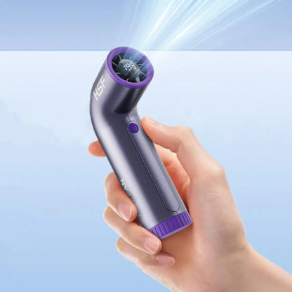 Portable Mini Handheld Fan Small Pocket USB Rechargeable Battery Folding Cooling Hand Fan Mini USB Fan with Power Bank