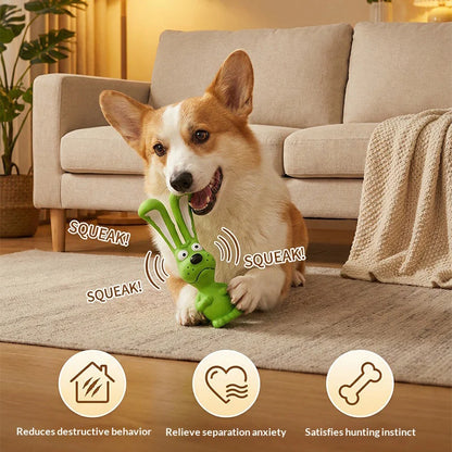 Pet Supplies Latex Pet Toys Collection Grinding Teeth Cleaning Bite Interactive Dog Toys Naughty Rabbit Dog Latex Chew To