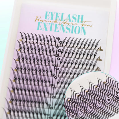 New Comic Eyelash Fan Anime Spire Individual Feather Shaped Eyelash Extensions Manga Elf Style Lashes Extensions Cosplay  Makeup