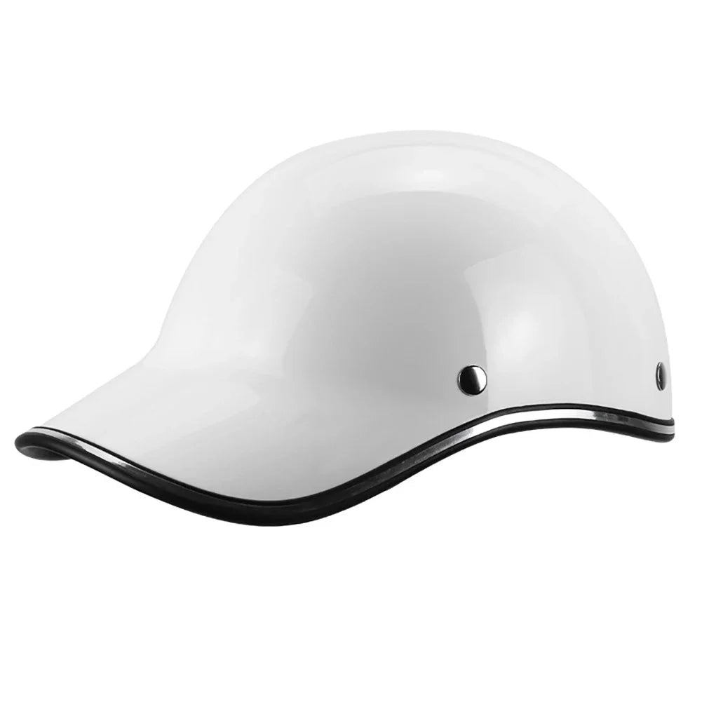 Motorcycle Half Helmet Baseball Cap Style Women Helmet Adult Electric Bicycle Helmets Bike Men Classic Scooter Mountain Light