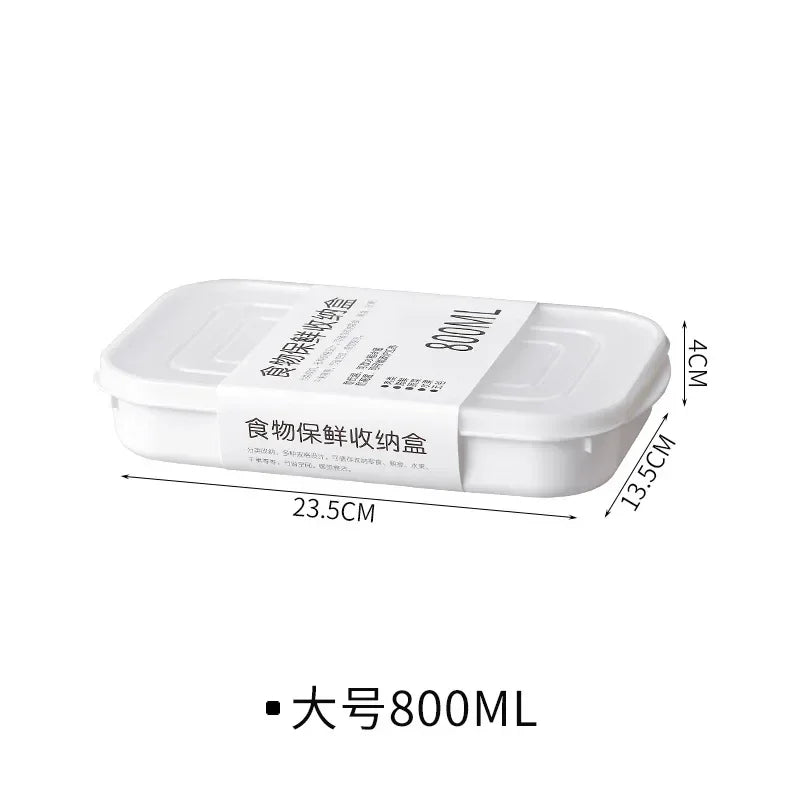 Food Storage Containers, Fresh Box, Kitchen Food Sealed Crisper Containers, Refrigerator Food Storage Containers