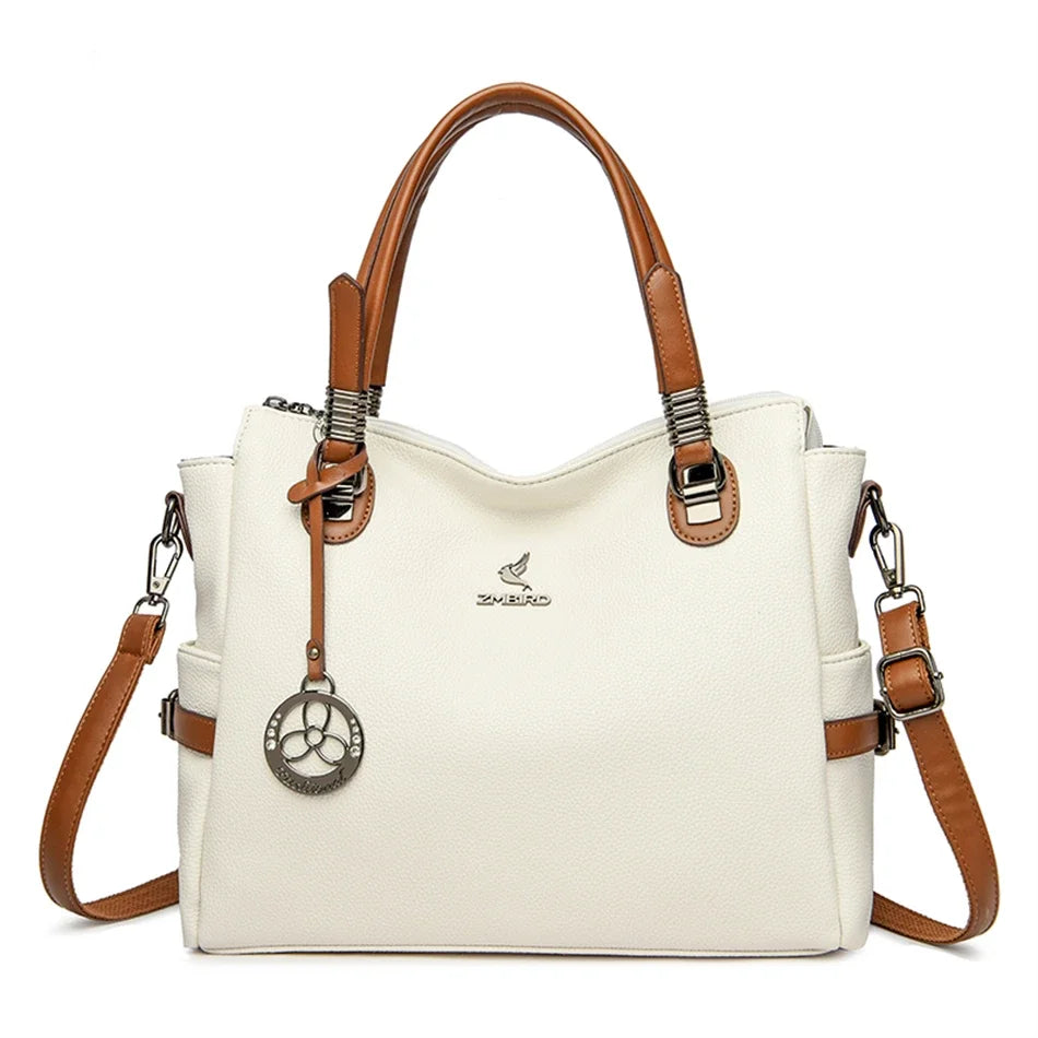 Genuine Luxury Handbags Women Bags Designer HIgh Quality Leather Large Crossbody Bags for Women 2024 Shoulder Bag Sac A Main