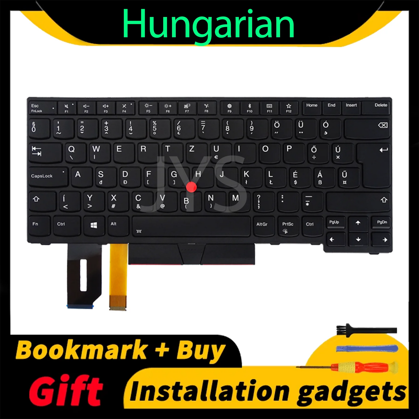 Estonian Spanish French Hebrew Hungarian Italian US for Lenovo ThinkPad E480 E490 L380 R480 T480S L490 T490 Backlit Keyboard