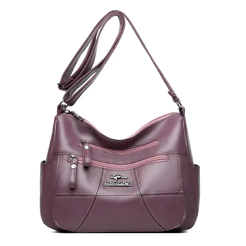 Brand PU Leather Sac Luxury Handbags Women Bags Designer Shoulder Crossbody Hand Bags for Women 2024 Purses and Handbags
