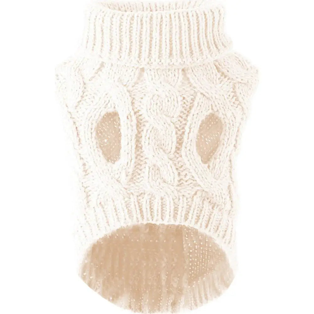 Pet Dog Sweater Small Dog Clothes Fashion Autumn Winter Solid Knitting Warm Comfort Clothing Cat Puppy Clothes Costume