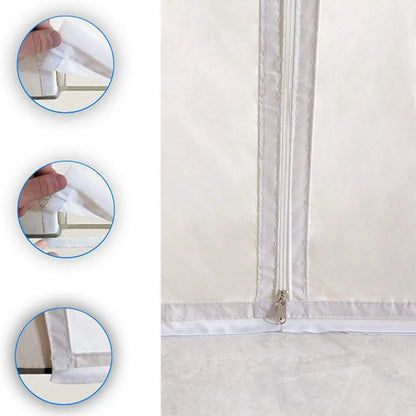 Screen Door Seal for Portable Air Conditioner Sliding Door Vent for Office
