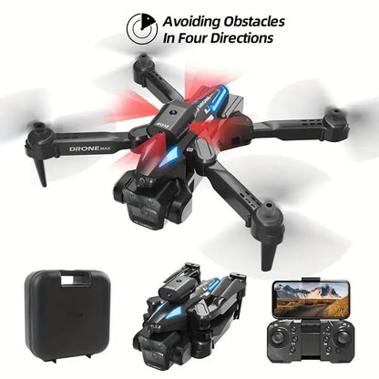 C10 Quadcopter Drone - 360° Infrared Obstacle Avoidance, Aerial Camera, Remote Control,  Perfect Gift，New Year/Thanksgiving Gift