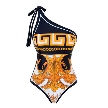 2025 New Arrival Push Up Women Bikini Set Floral Printed Ruffle Bikinis Strappy Bandage Swimwear Brazilian Biquini Bathing Suit