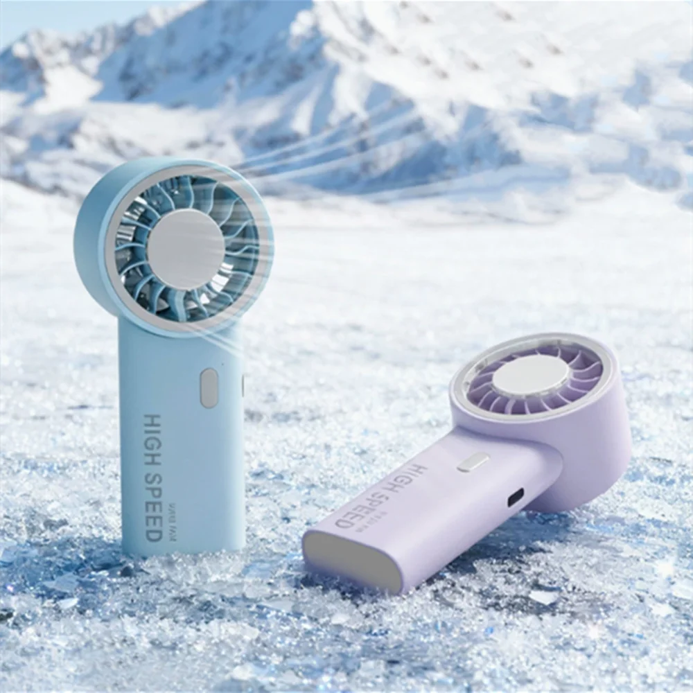 Handheld Fan Upgraded Portable Fan,Mini  USB Rechargeable Personal Fan, Outdoor Travel  ,Suitable for summer beach  and concerts