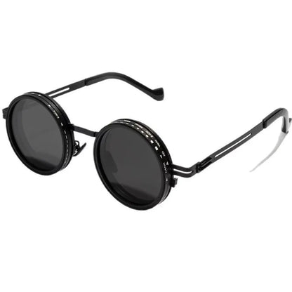ND2-400 Adjustable Dimming Glasses ND Filter UV400 Polarized Sunglasses With Glasse Case 9 Level Fishing Sunglasses Outdoor