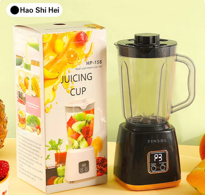 TINSOL Electric Juicer Portable Blender 10 Blades Multifunctional Juice Blender Fresh Juice Smoothie Blender Food Processor