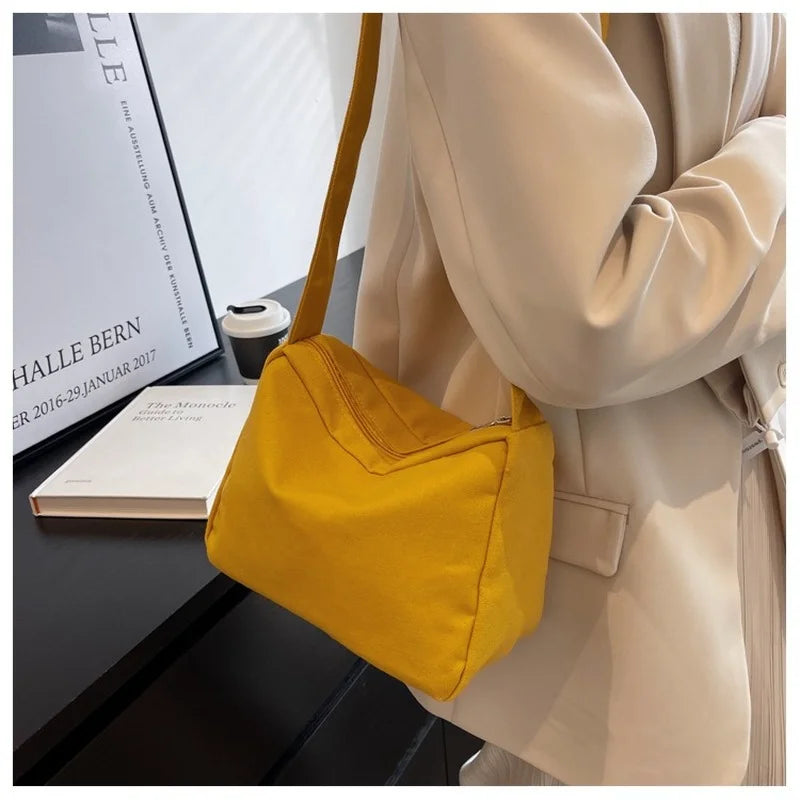 Large-capacity Shoulder Bag 2023 New Women's Fashion Simple Commuter Messenger Tote Bag