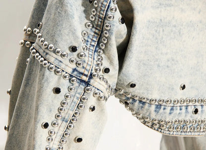 Short Denim Coat Women Y2k Cotton Spring Autumn Ropa Jeans Punk Gothic Bomber Jacket Windbreaker Vintage Jackets Streetwear