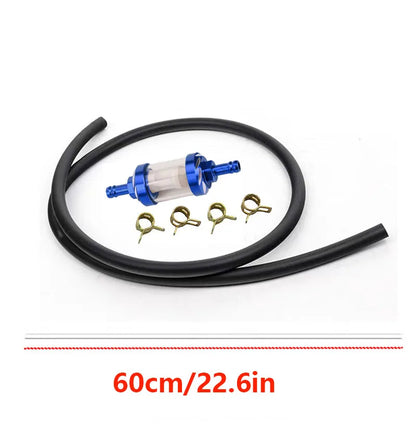 9mm CNC Aluminum Alloy Glass Gas Fuel Oil Filter Moto for Dirt Pit Bike 125/140/150/160cc CRF70 90 110 TTR100 110 KLX65