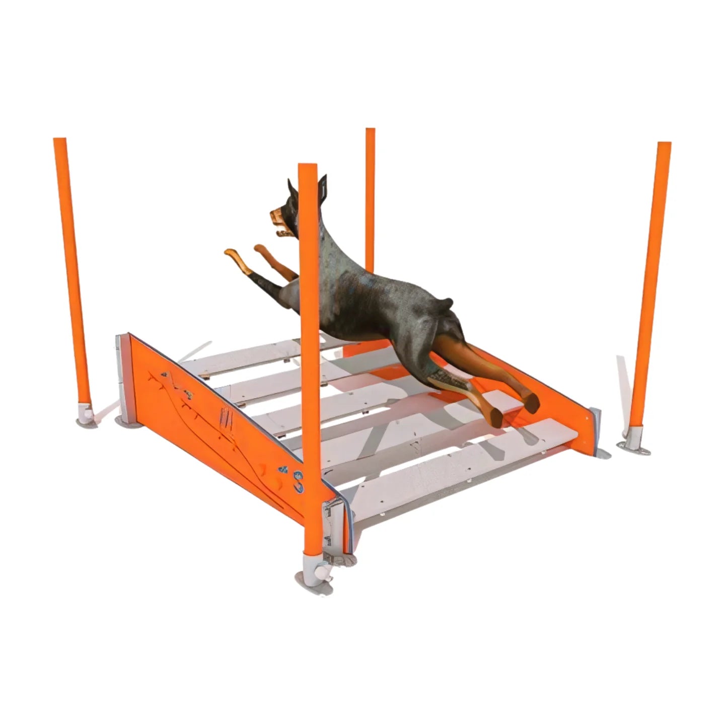 Outdoor Dog Exercise Play Equipment Training Park Tunnel Play Combination