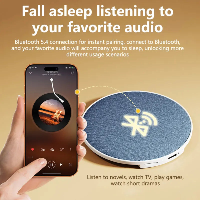 Pillow Side Sleep Aid Speaker Ultrasonic Speaker High Dynamic Sound Quality Pillow bottom Sound Butterfly Bluetooth Speaker