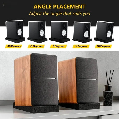 Speaker Sponge Shock Absorbing Pad Desktop Monitor Desktop Speaker Sponge Shock Absorbing Pad Shockproof Sponge Pad Anti-slip