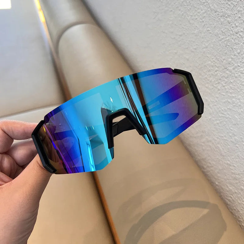 1/2pcs Cycling Sunglasses Women UV400 Sandproof Eye Protector Sun Glasses Outdoor Sports Goggle Protection Anti Radiation Lens