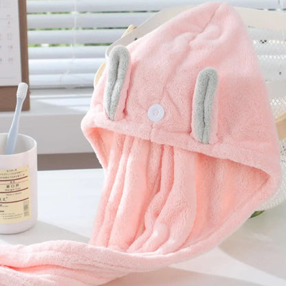 1pc Microfiber Hair Towels Super Absorbent Hair Drying Towel Turban For Women And Girls Quick Magic Hair Dry Hat