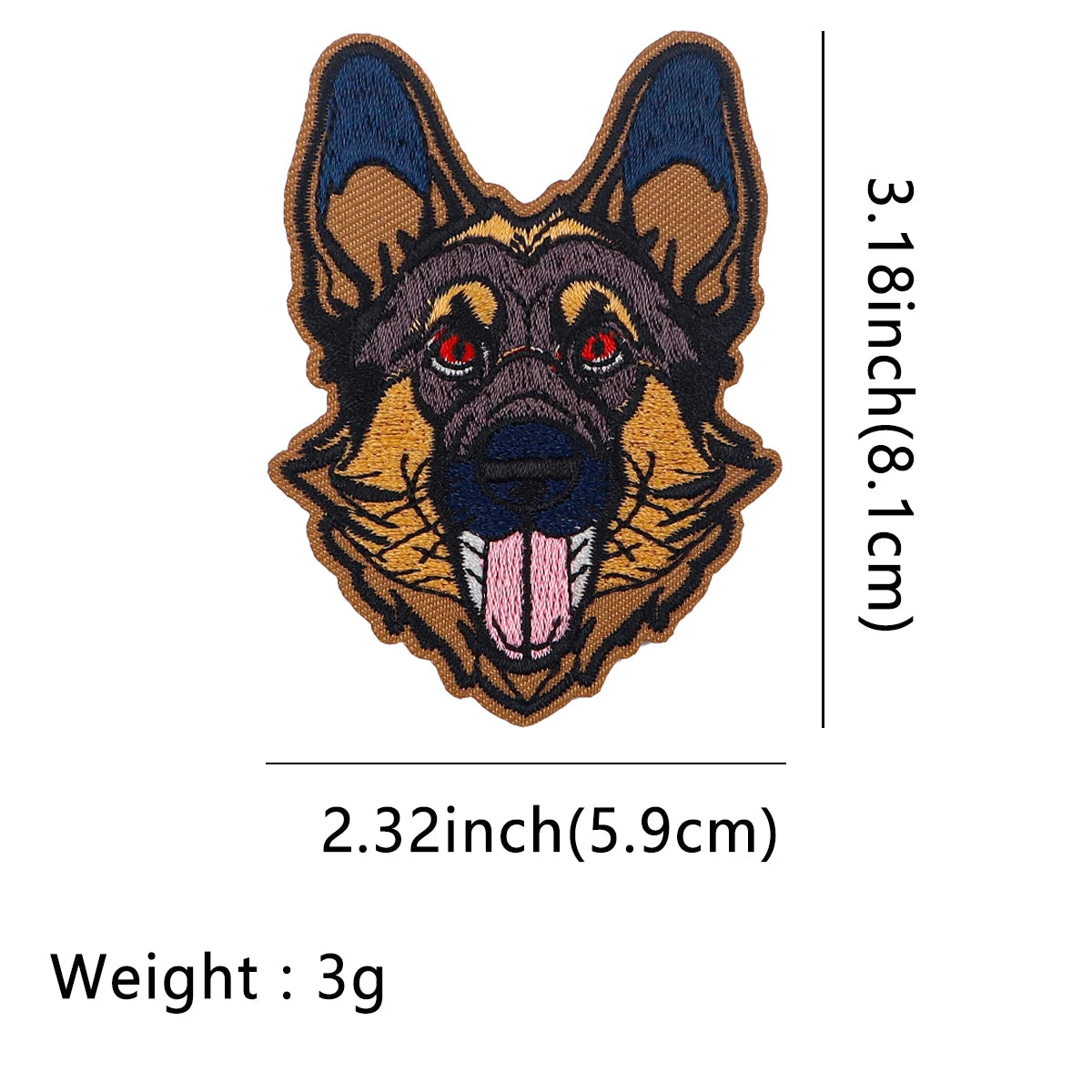 Cute Pet Dogs Patches On Clothes Animals Embroidered Patches Cartoon Cat Badges Iron On Patch DIY Clothing Accessories