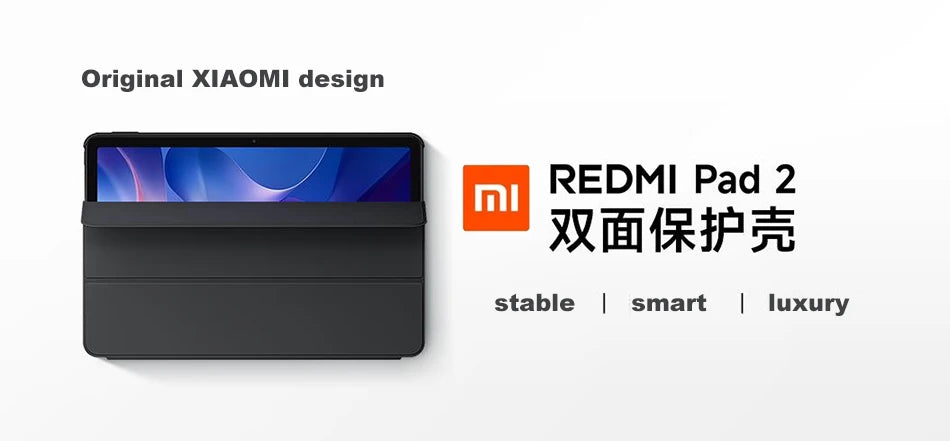 Original Xiaomi Redmi Pad 2 Case Auto Wake up & Sleep Cover PU Leather For Coque Xiaomi Redmi Pad 2 2025 Case Cover 11 inch