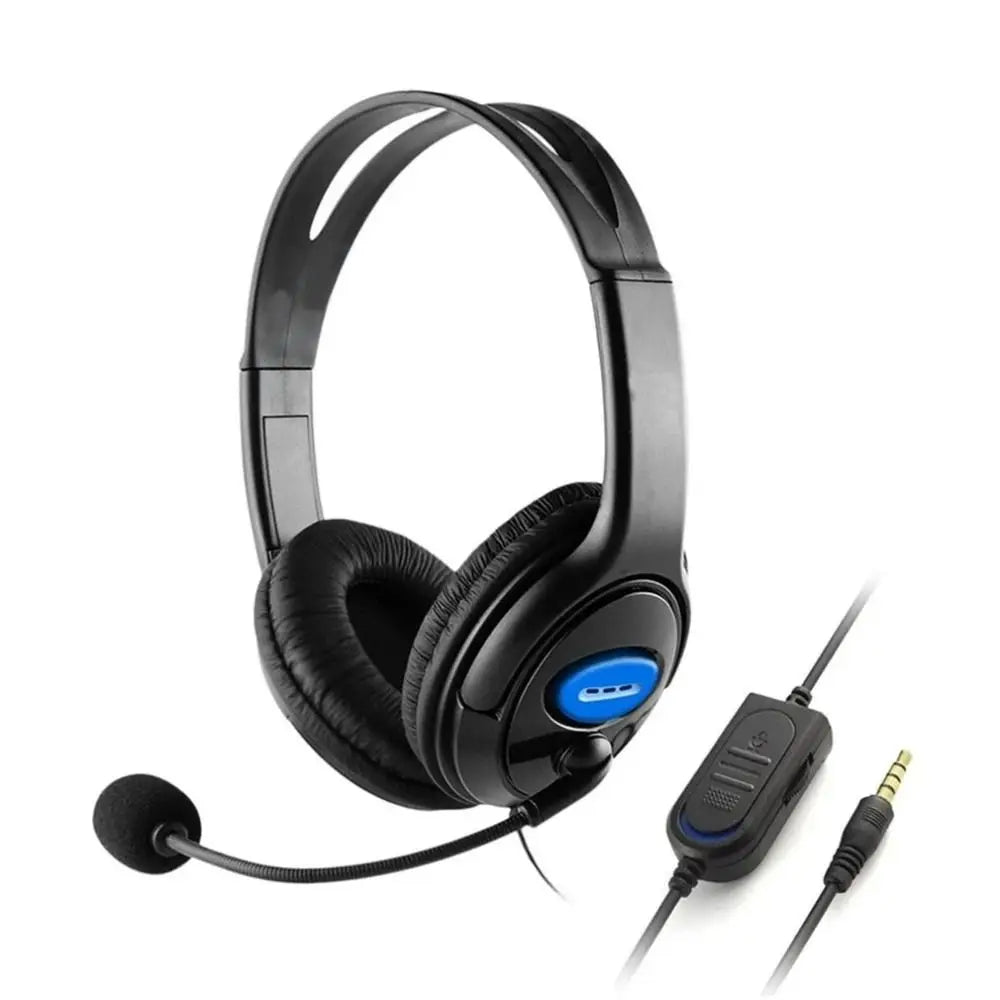 Earbuds with Microphone Wired Gaming Headset Noise Isolating Over Ear Music Headphones Stereo Deep Bass Gamer Earphone Tablet
