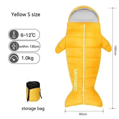 Ultralight Sleeping Bag Camping Sleeping Bag for Kids and Adults Sleeping Bag Camping Vacuum Bed Camping Accessories S/M/L size