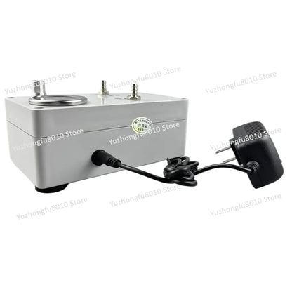Electric Vacuum Pump with Pressure Gauge - Lab Use for Liquid Extraction, Gas Sampling, Defoaming, Negative/Positive Pressure