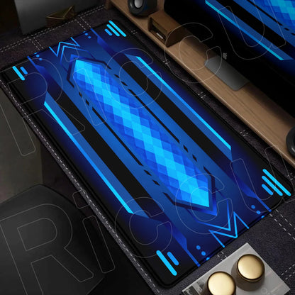 HD sci-fi style Computer Mouse Pad Gaming PC Accessories Large MausePad Sense of Science and Technology Desk mat Keyboard Pads